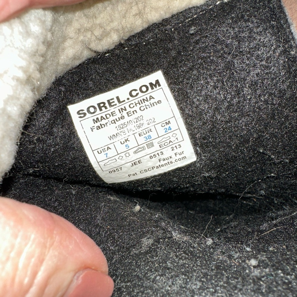 SOREL 1964 PAC Graphic waterproof insulated duck boots size 7 - Picture 9 of 9
